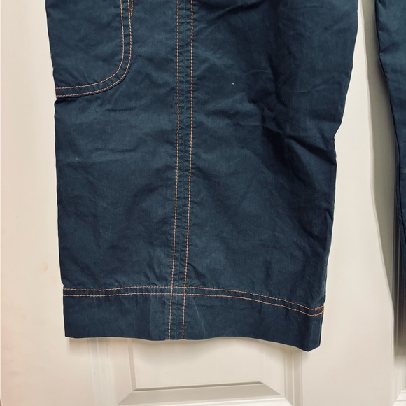 PRANA  Blue Cropped Cargo Pants Athleisure - Picture 8 of 10
